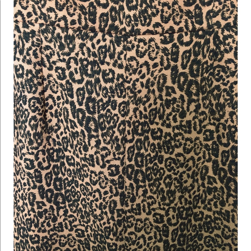 Bettie Page Leopard Print Dress - Picture 3 of 3